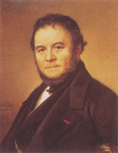 Stendhal, by Olof Johan Södermark, 1840